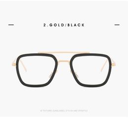 Nieuwe mode-design herenzonnebril 006 vierkante monturen vintage populaire stijl uv 400 beschermende buitenbril