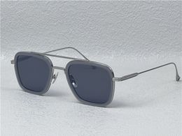 Nuevo diseño de moda gafas de sol para hombre 006 monturas cuadradas estilo vintage gafas protectoras uv400 para exteriores con estuche
