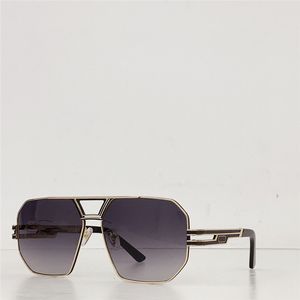 Nouveau design de mode hommes lunettes de soleil pilote de forme carrée 9105 cadre en métal style simple et généreux lunettes de protection uv400 polyvalentes