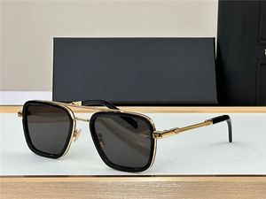 Nouveau design de mode hommes lunettes de soleil carrées H071 métal exquis et cadre en acétate style généreux lunettes de protection uv400 en plein air haut de gamme