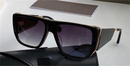 Nouveau design de mode hommes lunettes de soleil SOULINE ONE lunettes rétro style de mode cadre carré grandes jambes UV 400 lentille pop lunettes de plein air