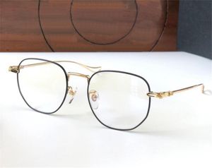 Nouveau design de mode lunettes optiques SINNERGASM II monture en métal carré style simple et populaire lunettes ultra légères rétro transparentes de qualité supérieure