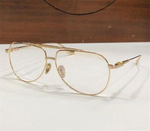 Nieuw modeontwerp Optische bril 8171 Pilootframe Retro Simple Style Lichtgewicht en comfortabel om heldere lens transparante brillen te dragen