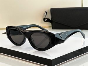 Nieuw modeontwerp ovale acetaat zonnebril PR20 hoekige velgen definiëren het frame hedendaagse stijl high -end outdoor outdoor UV400 beschermingsglazen
