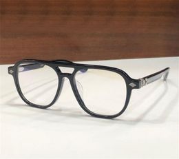 Nouveau design de mode lunettes optiques pilotes 8167 monture en acétate exquise forme rétro style simple et populaire avec boîte peut faire des lentilles de prescription