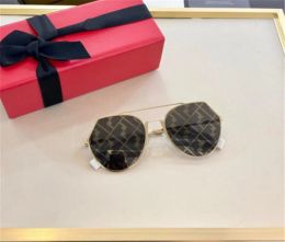 nouveau design de mode lunettes de soleil pilote 0329 monture en métal verres imprimés de qualité supérieure populaire style simple best-seller lunettes de protection uv400 lunettes de soleil d'été