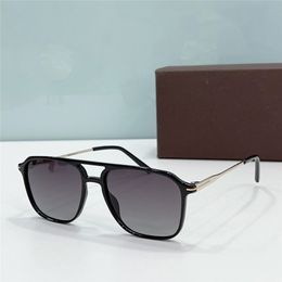 Nouveau design de mode lunettes de soleil pilote 2162 cadre en acétate de forme carrée classique style simple et populaire facile à porter lunettes de protection uv400 en plein air