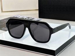 Nuevo diseño de moda gafas de sol piloto 4433 montura de acetato forma deportiva estilo elegante y popular gafas de protección uv400 versátiles para exteriores
