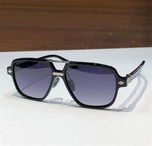 Nouveau design de mode lunettes de soleil pilote 8193 monture en planche d'acétate forme rétro style exquis et élégant plein d'art lunettes de protection UV400 de qualité supérieure