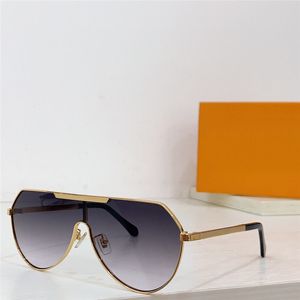 Nouveau design de mode lunettes de soleil pilote Z2089W monture en métal lentille monobloc style simple et populaire lunettes de protection UV400 extérieures polyvalentes