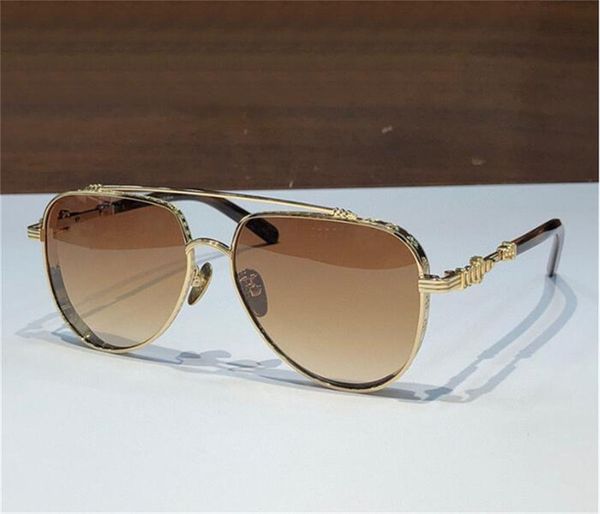 Nouveau design de mode forme punk lunettes de soleil pilote ARMADILDOE cadre en métal rétro style généreux haut de gamme extérieur UV400 lunettes de protection