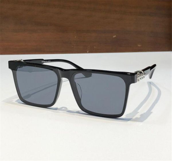 Nouveau design de mode rétro hommes lunettes de soleil 8198 cadre carré classique style simple et polyvalent lunettes de protection UV400 qualité supérieure