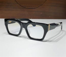 Nuevo diseño de moda gafas ópticas retro 8217 marco de acetato cuadrado de gran tamaño estilo simple y generoso con caja puede hacer lentes recetados