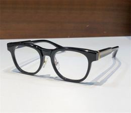 Nouveau design de mode rétro lunettes optiques carrées 8199 monture de planche d'acétate forme classique style simple lunettes transparentes lentilles claires lunettes de qualité supérieure