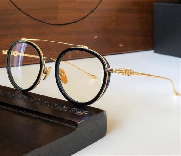 Nouveau design de mode lunettes optiques à monture ronde PARATESTES II rétro style populaire lunettes haut de gamme avec boîte peut faire des lentilles de prescription