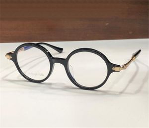 Nuevo diseño de moda, gafas ópticas redondas, montura de acetato 8165, gafas transparentes de estilo japonés con forma retro