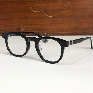 Nieuw modeontwerp Ronde vorm kat Oog optische bril 8087 Acetaatplankframe Eenvoudig en gulle stijl Gemakkelijk en comfortabel om brillen te dragen