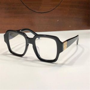 Nouveau design de mode cadre carré lunettes optiques TV PARTY rétro style simple et généreux lunettes haut de gamme avec boîte peut faire presc258u