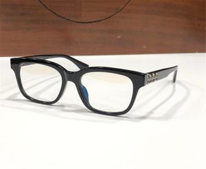 Nouveau design de mode monture carrée lunettes optiques 8043 rétro style simple et généreux lunettes haut de gamme avec boîte peuvent faire des lentilles de prescription