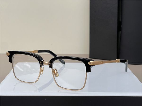 Nouveau design de mode lunettes optiques à monture carrée 0230 lunettes haut de gamme de style simple et généreux avec boîte peut faire des lentilles de prescription
