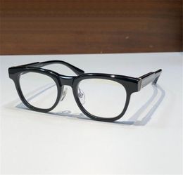 Nieuwe mode-ontwerp vierkante optische bril 8199 acetaat plankframe retro-stijl eenvoudige vorm hoogwaardige transparante bril HD heldere lenzen