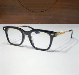 Nouveau design de mode lunettes optiques carrées 8214 cadre en acétate classique style simple et généreux avec boîte peut faire des lentilles de prescription de qualité supérieure