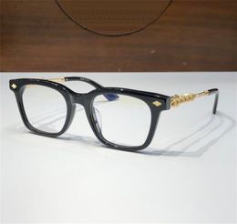 Nouveau design de mode lunettes optiques carrées 8214 monture en acétate classique style simple et généreux avec boîte peut faire des lentilles de prescription