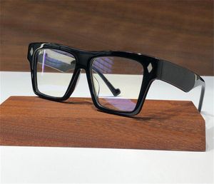 Nouveau design de mode Square Optical Lunes 8218 Crame d'acétate surdimensionné classique Le style simple et généreux avec boîte peut faire des lentilles de prescription