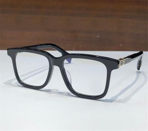 Nieuwe mode-ontwerp vierkante plank frame brillen 8245 optische bril retro punk-stijl eenvoudige veelzijdige vorm met doos kan lenzen op sterkte doen