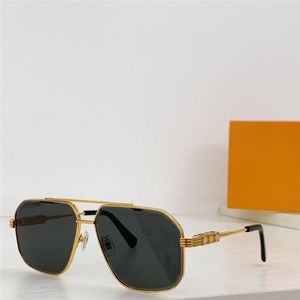 Nouveau design de mode lunettes de soleil pilote de forme carrée Z2030E monture en métal exquis lentilles coupées style simple et populaire lunettes de protection uv400 extérieures haut de gamme