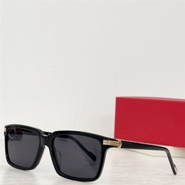Nieuw modeontwerp vierkante zonnebrillen 0160s klassieke vorm acetaat frame eenvoudige en populaire stijl veelzijdige outdoor outdoor UV400 bescherming brillen