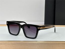 Nieuw modeontwerp vierkante zonnebrillen 044 Acetaatplankframe Klassieke populaire en royale stijl veelzijdige buitenlucht UV400 Beschermingsglazen