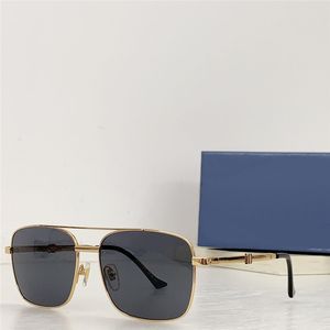 Nieuwe modeontwerp vierkante zonnebril 1441S metalen frame eenvoudige vorm veelzijdige en populaire stijl comfort om buiten UV400-beschermingsbril te dragen