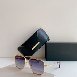 Nouveau design de mode lunettes de soleil carrées LAS-105 monture en métal rétro style classique simple et populaire lunettes de protection UV 400 en plein air de qualité supérieure