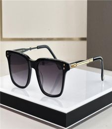 Nouveau design de mode lunettes de soleil carrées STATESMAN TEN monture en acétate forme polyvalente simple style populaire protection UV400 extérieure gla4380326
