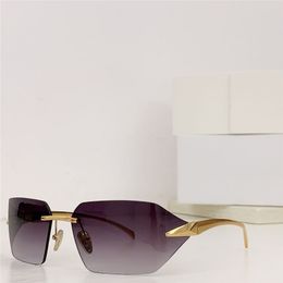 Nieuwe mode-ontwerp vierkante omhullende actieve zonnebril A55 randloos frame metalen tempels eenvoudige en populaire stijl outdoor UV400-beschermingsbril