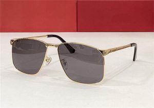 Nouvelles lunettes de soleil design de mode 0322S cadre en métal pilote style simple et populaire lunettes de protection UV400 en plein air vente en gros lunettes de vente chaude
