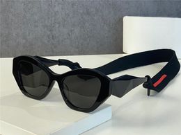 Nouvelles lunettes de soleil design de mode 07WF monture en forme d'oeil de chat branches coupées en forme de diamant style sportif lunettes de protection uv400 extérieures populaires et simples