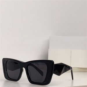 Nouvelles lunettes de soleil design de mode 08YS cadre de plaque d'oeil de chat branches coupées en forme de diamant style populaire et simple extérieur protection UV400242G