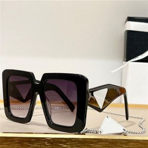 Nouvelles lunettes de soleil design de mode 23Y cadre carré en forme de diamant temples coupés style populaire et simple protection uv400 extérieure g279z