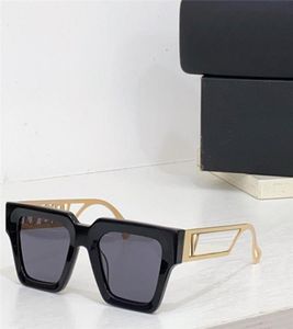 Nouvelles lunettes de soleil design de mode 4431 Big Cat Eye Cadre Lettres de métal creux