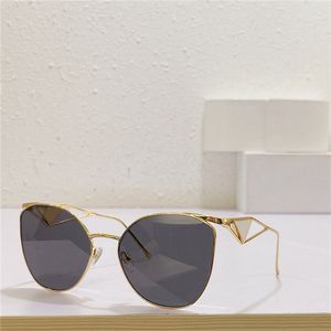 Nieuwe fashion design zonnebril 50Z cat eye metalen frame high-end vorm eenvoudige en populaire stijl outdoor uv400 beschermingsbril