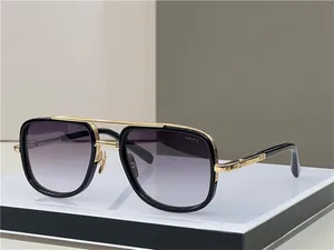 Nouvelles lunettes de soleil design de mode Mach-S Square Retro Retro Simple and Generous Style haut de gamme Extérieur UV400 Verres de protection de qualité supérieure