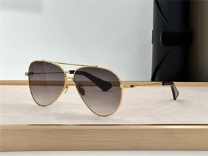 Nouvelles lunettes de soleil design de mode MAKX forme pilote monture en métal lentille concave style simple et généreux lunettes de protection UV400 extérieures haut de gamme
