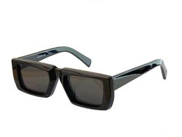 Nieuw modeontwerp zonnebril SPS24 vierkante frame high-end driedimensionale vorm eenvoudige en populaire stijl buiten UV400 Protection bril