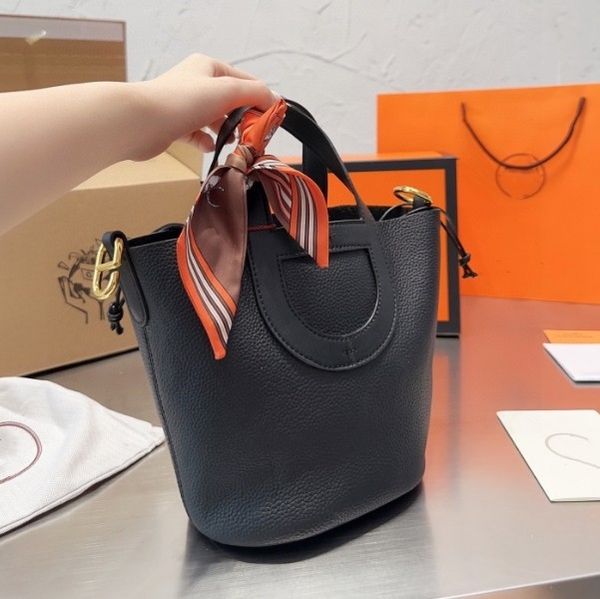 Nouveau sac de créateur de mode sac de panier de légumes de luxe Sac à bandoulière Pig Pig Sac à main en cuir sac en cuir sac à main
