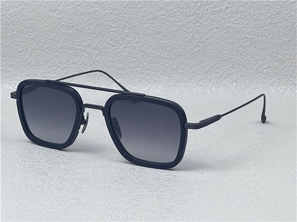 Gafas de sol de diseño de moda para hombre 006 monturas cuadradas estilo popula vintage gafas protectoras uv 400 para exteriores con estuche