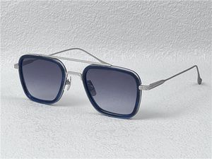 modeontwerp man zonnebrillen 006 vierkante frames vintage stijl uv 400 beschermende buitentoezicht met case