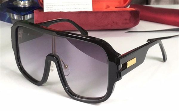 Nouvelles lunettes de soleil créatrices de mode 0663 Lentins connectés à cadre carré simple UV400 Summer de protection extérieure d'été populaire en gros 4086735