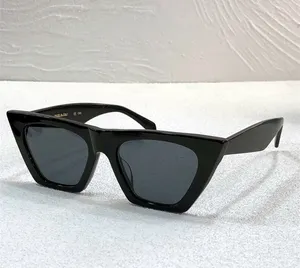 Diseñador de moda clásico 41468 gafas de sol para mujer vintage encantador marco de ojo de gato gafas de sol tendencia de verano estilo versátil Anti-Ultraviolet vienen con estuche